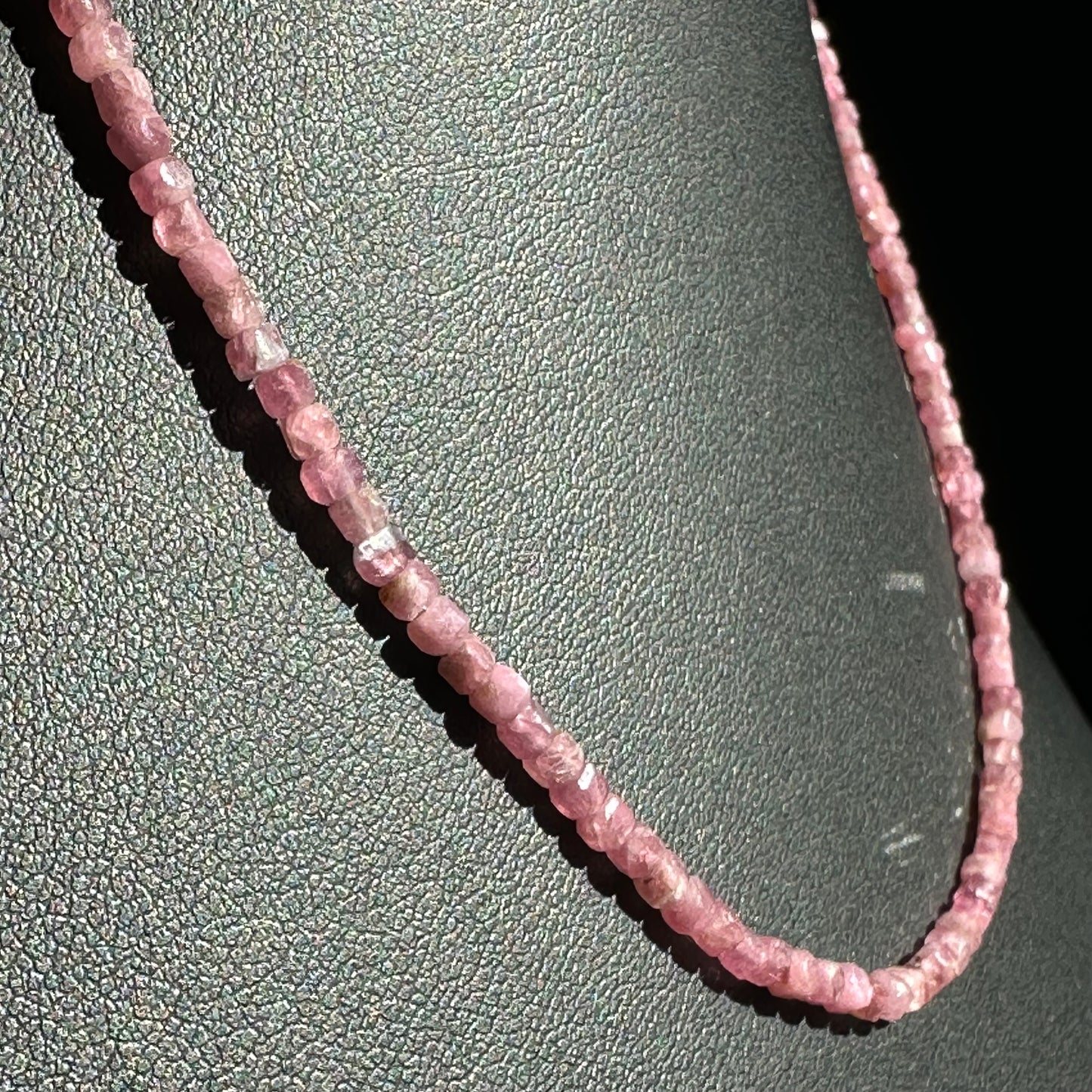 Single Choker: Rubellite (Pink Tourmaline)