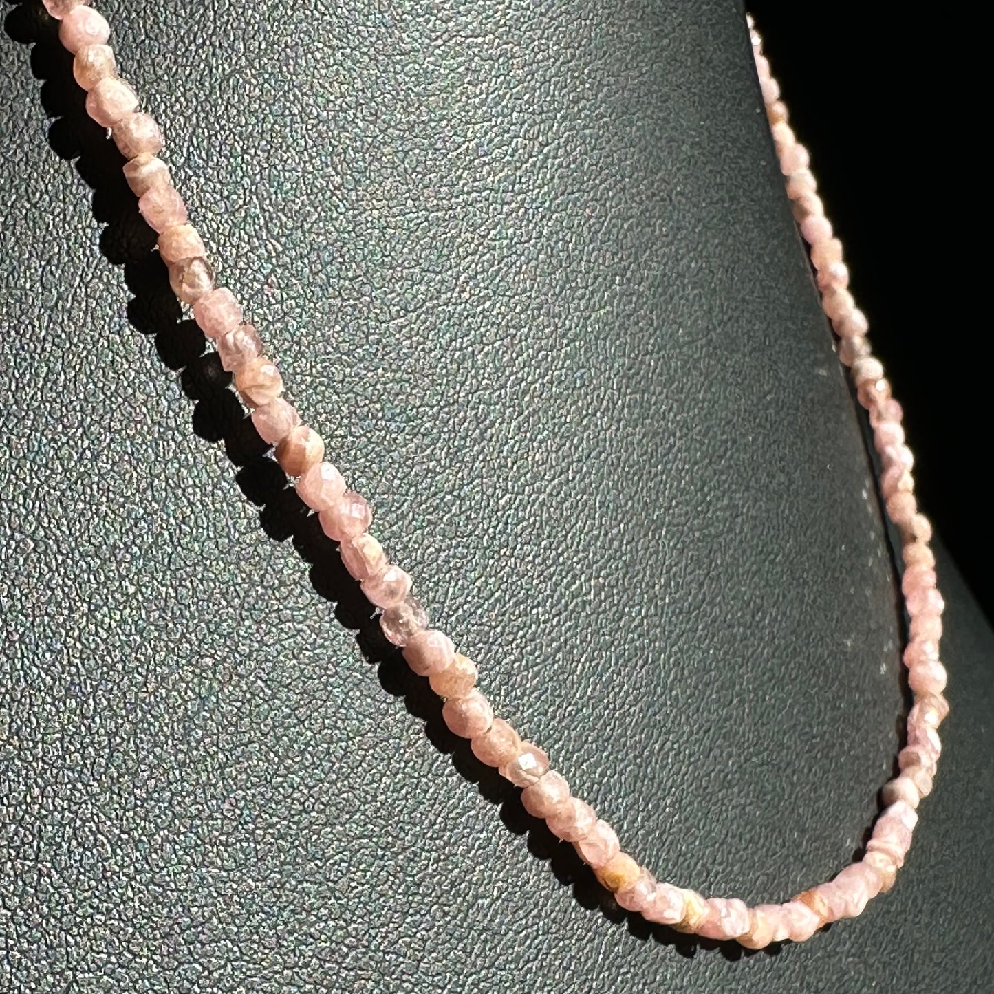 Single Choker: Rhodochrosite