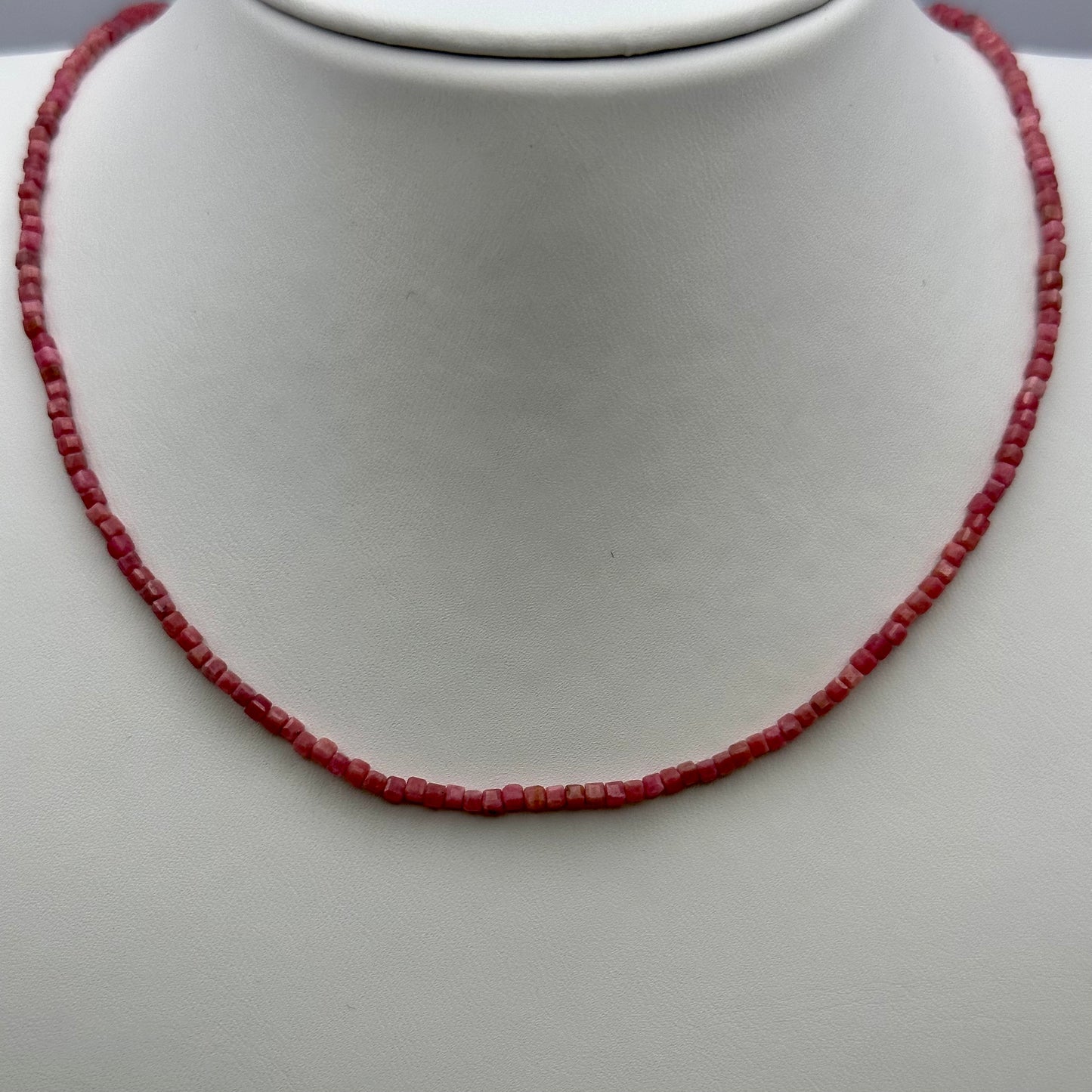 Single Choker: Rhodonite