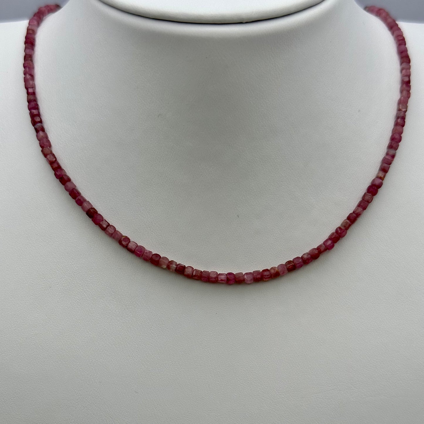 Single Choker: Rubellite (Pink Tourmaline)